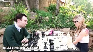 Nerdy teen Kali Roses gets destroyed by a huge dick in HD