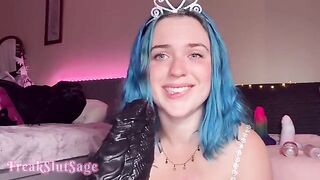 Bad Dragon creampies Princess’s asshole with an intense toy