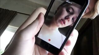 A secret video of a private moment with stepdad, Alex Adams style