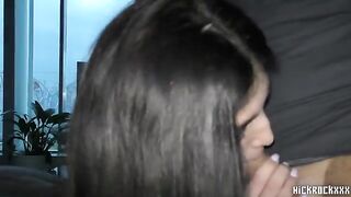 The producer fucked the model "Miss Tajikistan 2020" and got a stunning cumshot