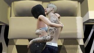 3D Hentai - the erotic adventures of Justin and Selena in a cartoon world