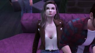 The student seduced a professor to fuck her