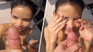 The best cumpilation with hot Thai girl Lilly Thailand