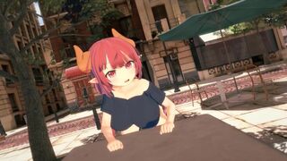 A date with the invisible, Kobayashi's fantasy comes to life