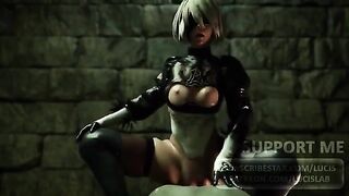 Best Nier Automata 2B compilation with sound (2021)