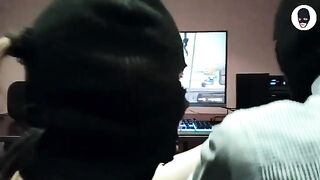 The guy checked the strength of mouth-watering blowjob of his girlfriend