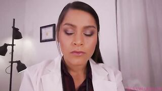 The naughty nurse Meana Wolf gives you the best JOI treatment ever!