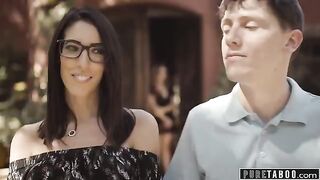 A widow woman gets fucked by her neighbor’s cock