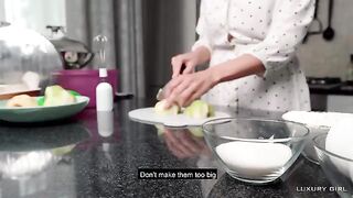 American Pie from Luxury Girl, showcasing steamy kitchen action