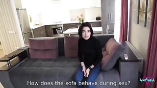 A hot real estate agent cheats on her husband with a client in 4K