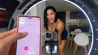 Public masturbation challenge with Martina Smith in car part 2