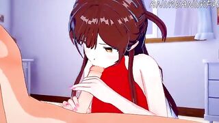 Hentai Chizuru Mizuhara offers her body for rent in this special service video