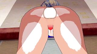 Rebecca Bluegarden gets fucked in Edens Zero anime