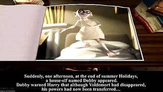 Harry Potter has a steamy encounter with a seductive stepsister in this 3D hentai video