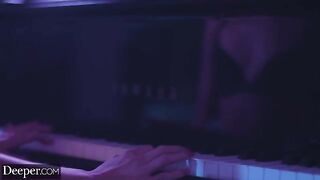 The compilation shows a dominant man with power and control