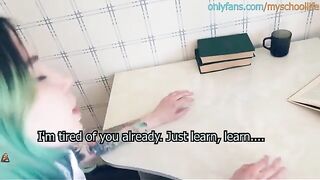 A teacher fucked in ass the girl who said "fuck you" - MySchoolLife