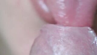 I couldn't swallow all the cum, so I spit out and wasted the rest
