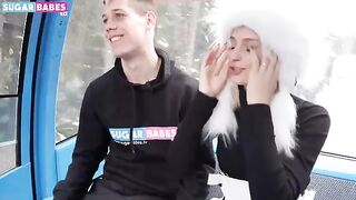 Christy White enjoys outdoor sex in a public place
