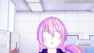 Cute Shikimori Micchon gets fucked from behind in this hot hentai scene