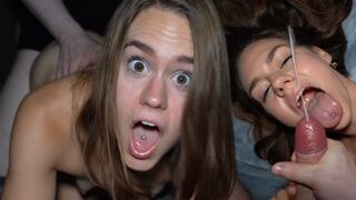 The pretty and cute babe Leria Glow is being roughly fucked