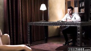 Charlotte convinces her sex therapist to cheat in a steamy Pure Taboo session