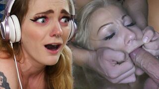 The most powerful fuck of her life with Carly Rae Summers, a British babe known for her stunning 34DD curves and blonde locks