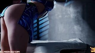 Jolyne Cujoh gets busted for jerking off - MollyRedWolf style