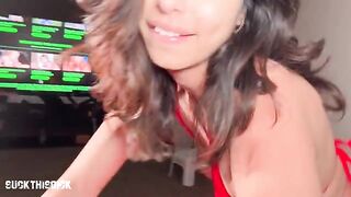 A cute teen Latina, Reina Rae, gets fucked hard for the first time