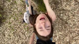 A wife got fucked by a forester while her husband was working