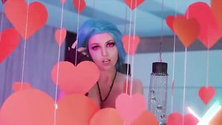 Kinky solo action with only anal play featuring Jinx Valentine