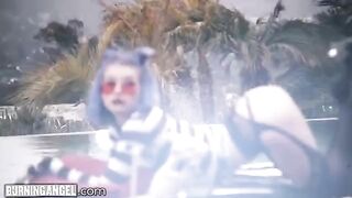 Arya Fae gets her asshole gapped hard in HD