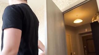 A girl came to rent a room and got intimate instead