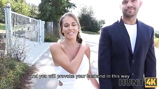 The husband paid for sex and watched his wife getting fucked