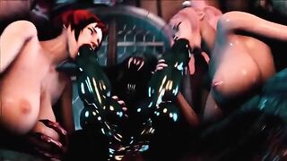 Full Moon 2 Gangbang - Uncensored 3D Hentai