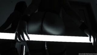 Adriana Chechik in anal sex chamber, a wild and intense ride