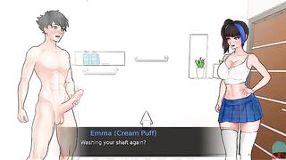 Petite girls are trapped in a game, and the player must set them free