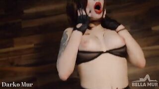 Redhead hottie Mad Moxxi fucked by a huge cock in hardcore action