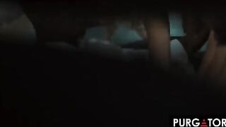 Donnie Rock cheats on his wife with sexy blonde Jazlyn Ray in PurgatoryX scene