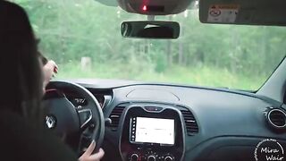 Two girls took a stranger in the forest, fucked him hard and shared cum Keokistar Mirawair TomGreen