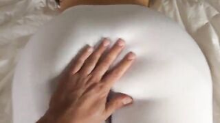 Pervert stepsbro caught his stepsister with her pants off