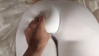 Pervert stepsbro caught his stepsister with her pants off