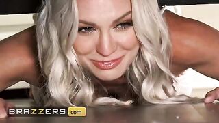 Bf helps Kenzie Taylor get unstuck, indulging in some intense anal action