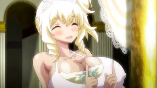 Hentai with multiple creampies in an orgy scene
