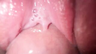 Young babe massages her stepbrother, then he fucks her close-up