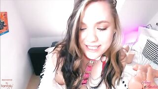 Sex dolls Tantaly arranged an orgy with three girls and two guys in POV style