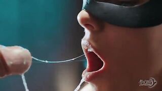 That's what a real cumslut does with used condoms. Drain the big fat load