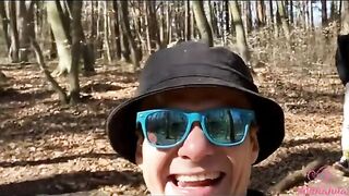 A day with Kleomodel ended with sex in the woods in this vlog