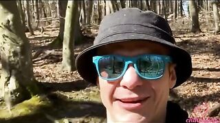 A day with Kleomodel ended with sex in the woods in this vlog