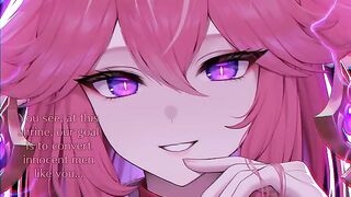 Yae Miko's 5-minute climax promise with her feet hentai