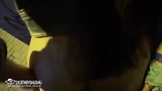 Risky public sex in Murcia with a thick Spanish girl